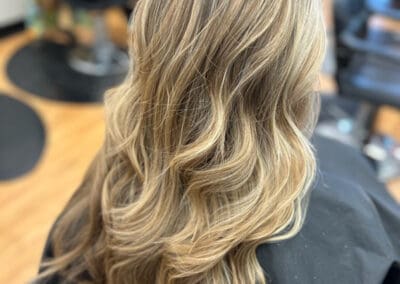 Beautiful blonde curls