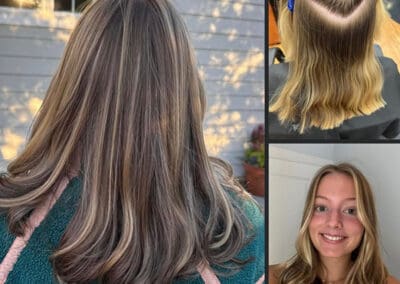 Hair color transformation